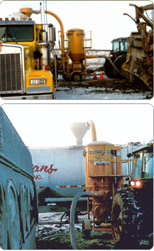 VacBoss Cement Unloading Pneumatic Conveyor