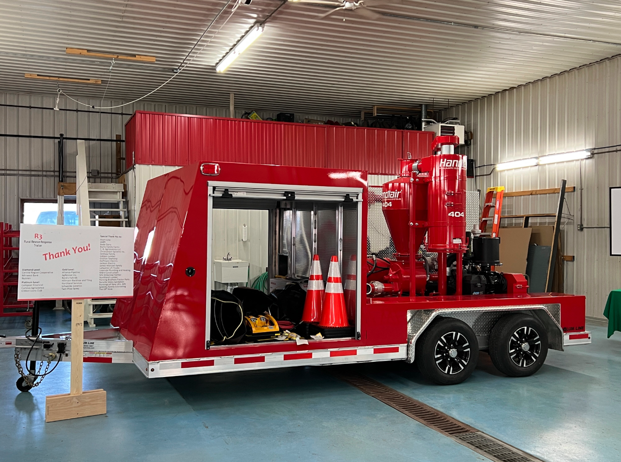 Christianson Grain Vac Featured on KSTP News Christianson